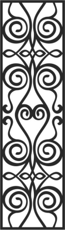 Wrought Iron 034 CDR File, Free Vectors File