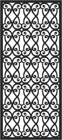 Wrought Iron-023 CDR File, Free Vectors File