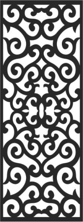 Wrought Iron-021 CDR File, Free Vectors File