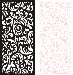 Wall Pattern Panel Design Aaa-133 Free Vector, Free Vectors File