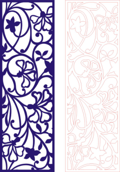 Wall Pattern Panel Design Aaa-82 Free Vector, Free Vectors File