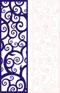 Wall Pattern Panel Design Aaa-83 Free Vector, Free Vectors File