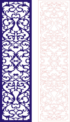 Wall Pattern Panel Design Aaa-90 Free Vector, Free Vectors File