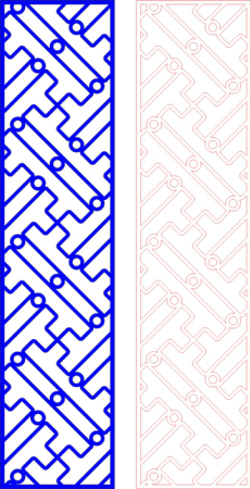 Seamless Panel Design Ac-29 CDR File, Free Vectors File