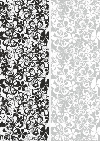 Seamless Flowers Sandblast Pattern Free Vector, Free Vectors File