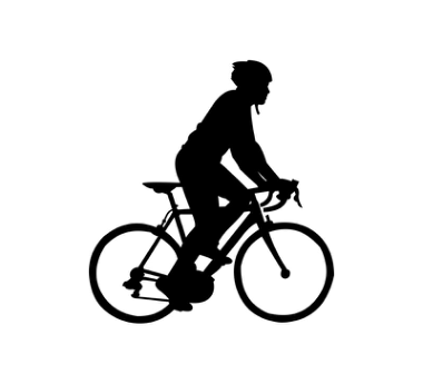 Cycle Silhouette Vector Free (.Cdr), Free Vectors File