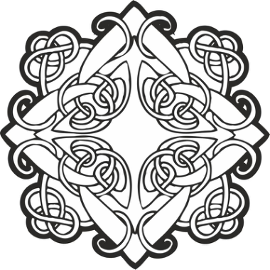 Celtic Ornament Vector Free Vector, Free Vectors File