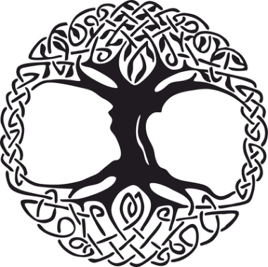 Celtic Tree Of Life Vinyl Window Sticker Free Vector, Free Vectors File