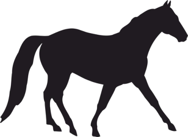 Horse Silhouette Free Vector, Free Vectors File