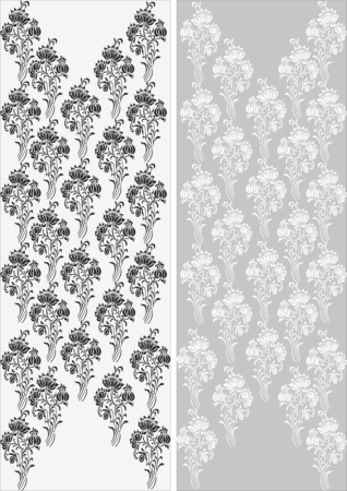 Abstract Flowers Sandblast Pattern Free Vector (.Cdr), Free Vectors File