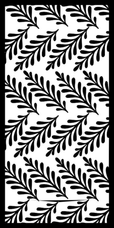 Black And White Flower Pattern Free Vector, Free Vectors File