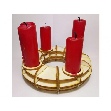 Candlestick Holder Laser Cut Free Vector, Free Vectors File