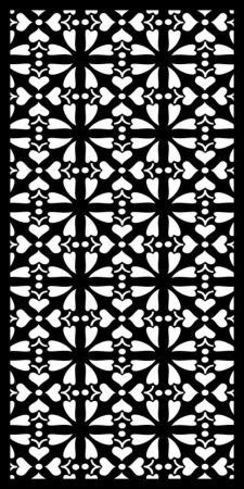Vintage Seamless Pattern With Victorian Motif CDR File, Free Vectors File