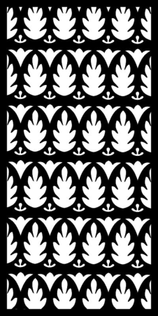 Black And White Flower Pattern Design Free Vector, Free Vectors File
