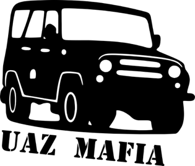 Uaz Mafia Sticker Free Vector, Free Vectors File