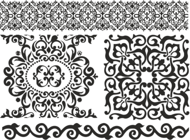 Ornament Baroc Elements Free Vector, Free Vectors File