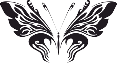 Butterfly Sticker Vector Free Vector CDR, Free Vectors File