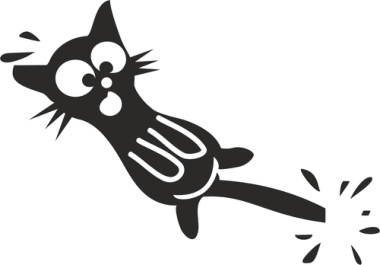 Cat Stickers Free Vector, Free Vectors File