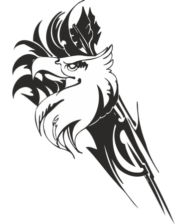 Eagle Predatory Bird Sticker Free Vector, Free Vectors File