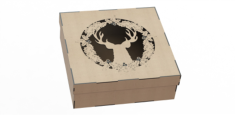 Laser Cut Wooden Gift Box Free Vector CDR, Free Vectors File