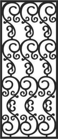 Wrought Iron 024 CDR File, Free Vectors File