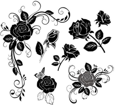 Hand Draw Flower Free Vector, Free Vectors File