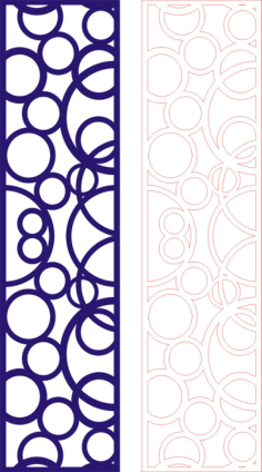 Laser Cut Wall Panel Design D-109 Free CDR Vector File, Free Vectors File