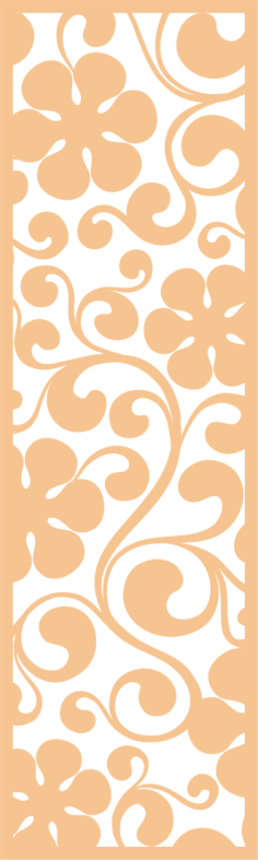 Laser Cut Wall Panel Design L-020 Free CDR Vector File, Free Vectors File