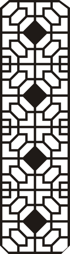 Laser Cut Wall Panel Design L-023 Free CDR Vector File, Free Vectors File