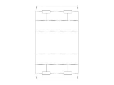 Carton Packaging Design DXF File, Free Vectors File