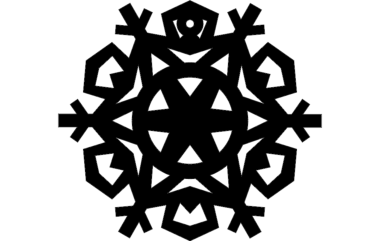 Design Snowflake 8 DXF File, Free Vectors File