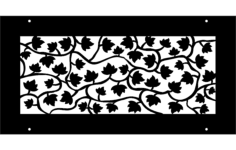 Vine Pattern DXF File, Free Vectors File