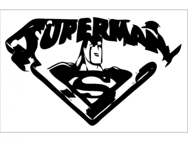Supermen Logo DXF File, Free Vectors File