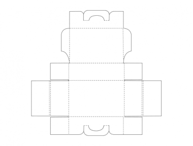 Packaging Design Template DXF File, Free Vectors File