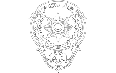 Polis Logo DXF File, Free Vectors File