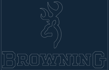 Browning Logo DXF File, Free Vectors File