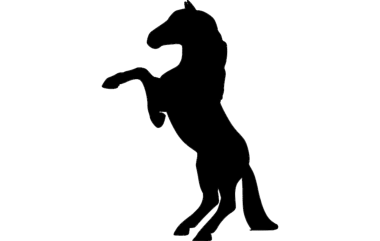 Horse Rearing DXF File, Free Vectors File