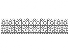 Grille Patterns Spr10X2 DXF File, Free Vectors File