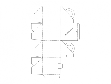 Packaging Design DXF File, Free Vectors File