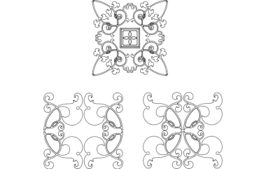 Design Work DXF File, Free Vectors File