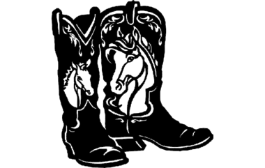 Horse Boots DXF File, Free Vectors File