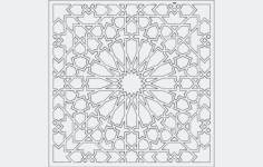 Grille Pattern DXF File, Free Vectors File