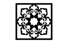 Islamic Pattern 5 DXF File, Free Vectors File