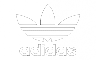 Adidas Logo DXF File, Free Vectors File