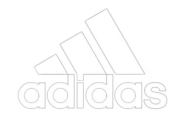 Adidas Logo Vector DXF File, Free Vectors File