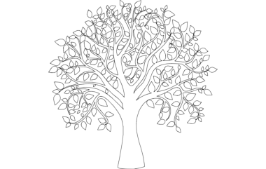 Tree Of Life Full Carve DXF File, Free Vectors File
