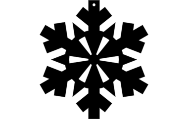 Snowflake Design 41 DXF File, Free Vectors File