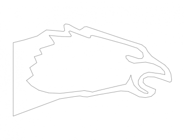 Eagle Head 2 DXF File, Free Vectors File