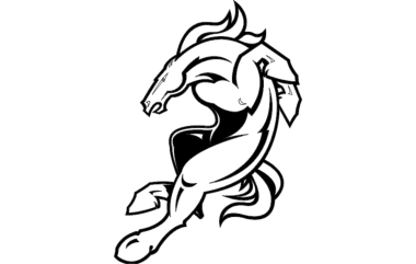 Denver Broncos Logo DXF File, Free Vectors File