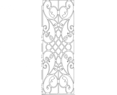 Grille Pattern 02 DXF File, Free Vectors File